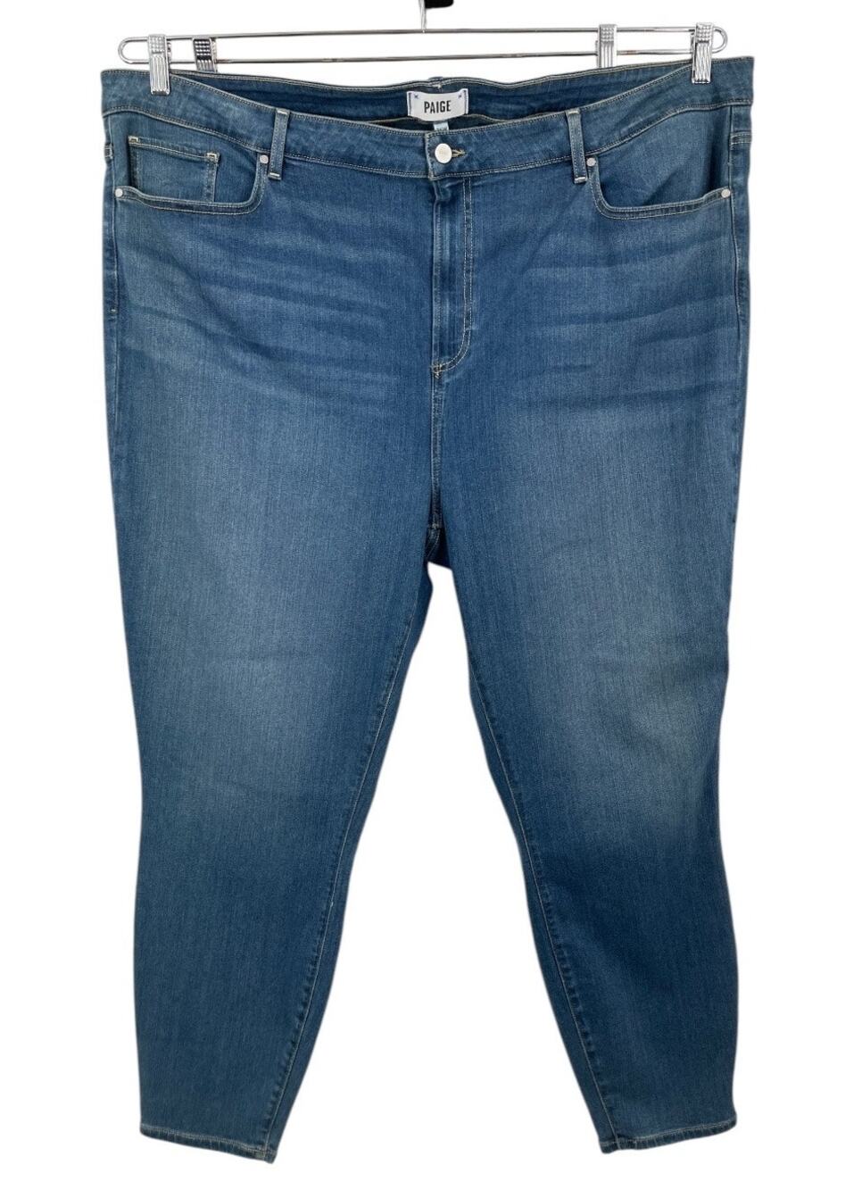 Paige Jeans Hoxton Ankle high rise skinny blue size 26W